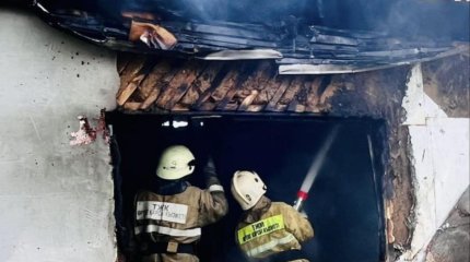 Батыс Қазақстан облысының құтқарушылары өртті жойды