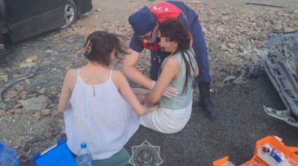 ДТП на трассе Алматы-Екатеринбург: двое доставлены в больницу