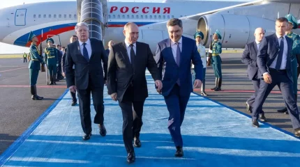 Владимир Путин ШЫҰ саммитіне қатысу үшін Астанаға келді