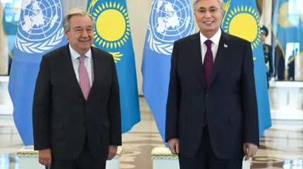 Президент Қасым-Жомарт Тоқаев БҰҰ Бас хатшысы Антониу Гутерришпен келіссөз жүргізді