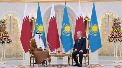 Қасым-Жомарт Тоқаев Қатар Әмірімен кездесті