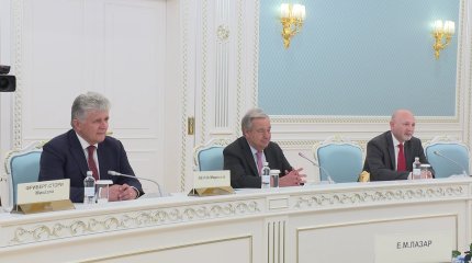 Касым-Жомарт Токаев провёл переговоры с Генеральным секретарем ООН Антониу Гутерришем