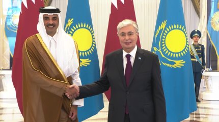 Токаев обсудил с Эмиром Катара укрепление двусторонних связей