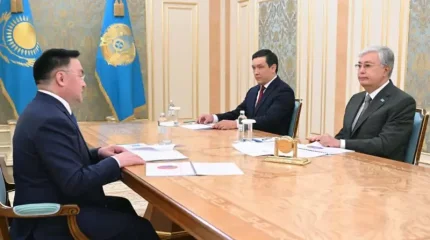 Президент Жоғарғы Сот төрағасы Асламбек Мерғалиевті қабылдады