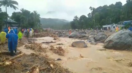 Более 40 человек погибли в результате схода оползня на юге Индии