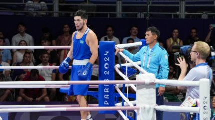 Казахстанский боксер Нурбек Оралбай прошел в 1/4 финала Олимпийских игр
