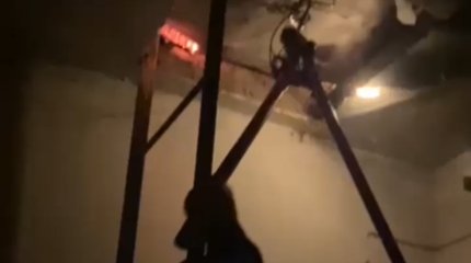 Электрощитовая загорелась в многоэтажке Тараза