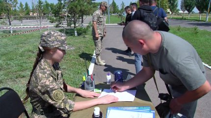 Астанада әскери дайындықтан өту үшін запастағы 50 офицер дайындықтан өтеді