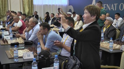 Заключительный этап открытого кубка по шахматам Senat Open прошел в Павлодаре