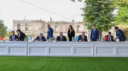 Саммит қорытындысы бойынша Қарабақ декларациясы қабылданды