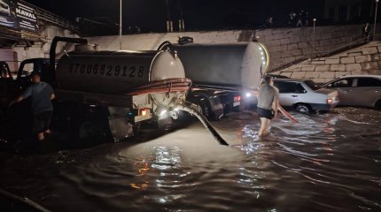 Семейде 9 жылда болмаған жаңбыр жауды