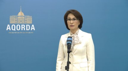 Мемлекет басшысы Денсаулық сақтау министрі Ақмарал Әлназарованы қабылдады