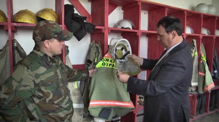 Мажилисмены ознакомились с противопожарной системой в лесничествах Павлодарской области