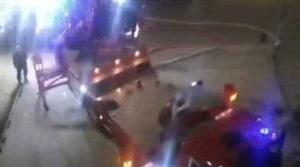 Ночную эвакуацию пришлось проводить в одном из домов Актобе