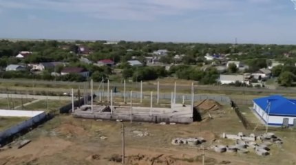 Бассейн разворовали на этапе строительства в Карагандинской области