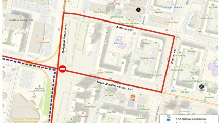 Из-за демонтажа LRT в Астане вновь ограничат движение