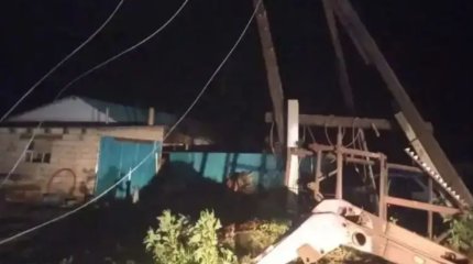 Ақтөбе облысындағы ауылдың бірінде дауыл 35 үйдің шатырын ұшырып әкетті