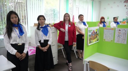 Партия "AMANAT" проверила школы инклюзивного образования