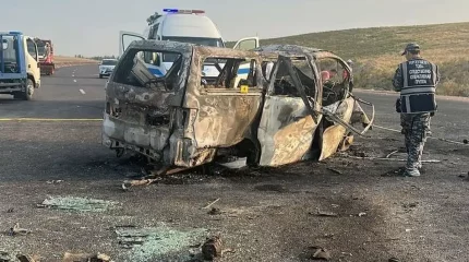 Жамбыл облысында екі көлік соқтығысып, алты адам қаза болды