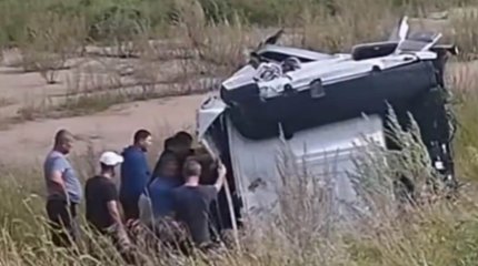 Кабинасы жұлынып кеткен: Ақмола облысында жантүршігерлік жол апаты болды