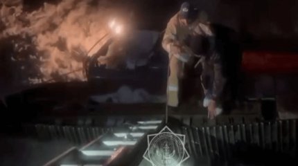 Алматы облысында экскаватор жүргізушісімен бірге өзенге құлап кетті