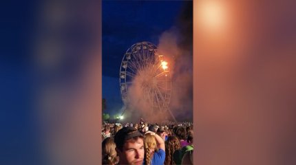 Пожар на колесе обозрения в Лейпциге: число пострадавших выросло до 65 человек