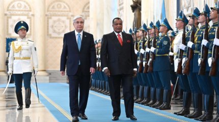 Президент Конго прибыл в Казахстан