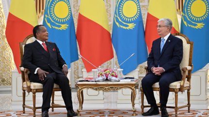 Токаев и Сассу-Нгессо провели переговоры в узком составе