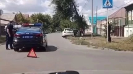 Уральский водитель не пропустил патрульное авто и устроил ДТП