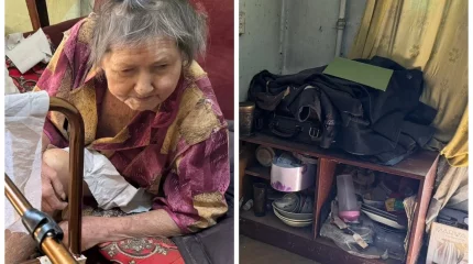 Шымкентте жалғыз тұратын 80 жастағы әженің үйі қоқысханаға айналған