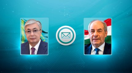 Токаев направил телеграмму поздравления Президенту Венгрии