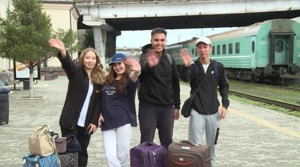 11 делегатов от Карагандинской области отправились в политический лагерь “Жастар Рухы”