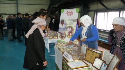 Ұлытау облысының Жаңаарқа ауданында “Бір ауыл- бір өнім” көрме- жәрмеңке өтті