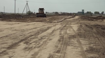 В ЗКО активными темпами строят автодорогу «Барбастау- Акжайык- Индер»