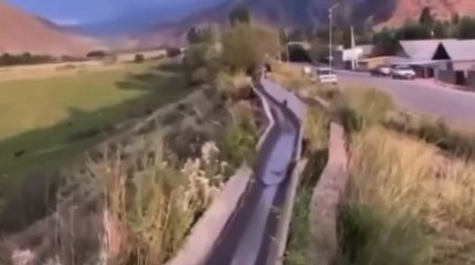 В Кыргызстане около 500 человек срочно эвакуировали из-за опасности наводнения