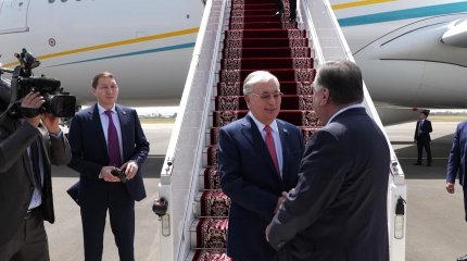 Мемлекет басшысы Қасым-Жомарт Тоқаев Тәжікстанға мемлекеттік сапармен барды