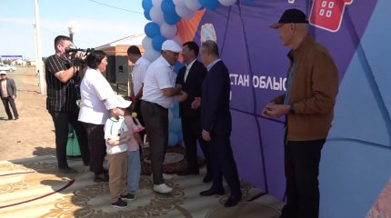 БҚО-да су тасқынынан зардап шеккен тұрғындарға жаңа үй берілді