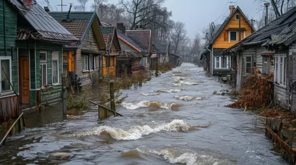 Алматы — Алғабас автожолын және 11 үйдің ауласын су шайып кетті