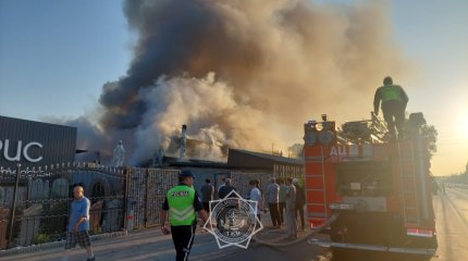 Популярное кафе загорелось в Алматы
