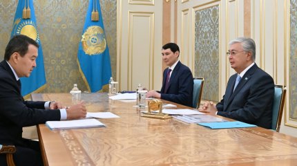 Мемлекет басшысы Жоғары аудиторлық палата төрағасы Әлихан Смайыловты қабылдады