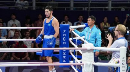 Казахстанский боксер пробился в финал Олимпиады в Париже