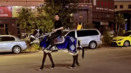 Айқын Төлепберген концертке барып, Қытайдан ат мініп қайтты