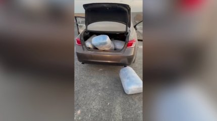 Есірткі тасымалдаушылар қылмыстарын жасыру үшін көліктерін өртеп жібермек болған