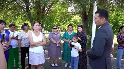 Атырауда балабақшадан орын ала алмай жүрген ата-аналар шу шығарды