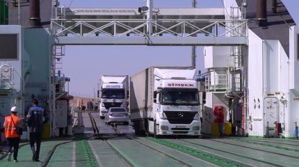 Транс-Каспий халықаралық көлік бағытында тасымалданатын жүк көлемі бес есеге ұлғаюы мүмкін