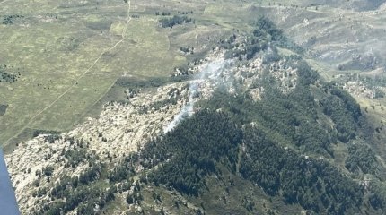 Возгорание в лесной зоне оперативно ликвидировали в ВКО