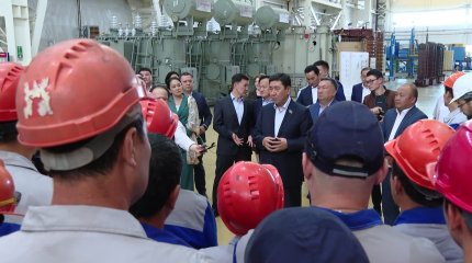 Члены Народного штаба встретились с молодежью Шымкента