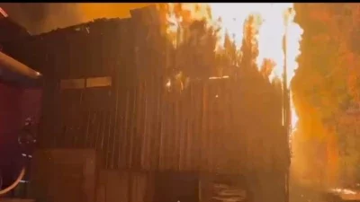 Алматы облысының Боралдай кентінде монша өртенді