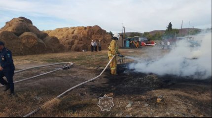Детская шалость стала причиной пожара в ВКО