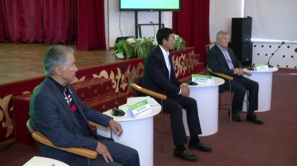 АЭС салуды қолдау жөніндегі Халықтық штаб мүшелері қарағандылықтармен кездесті